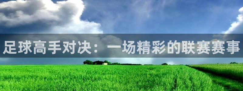足球高手对决：一场精彩的联赛赛事